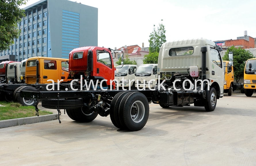 pesticide spraying truck chassis 4